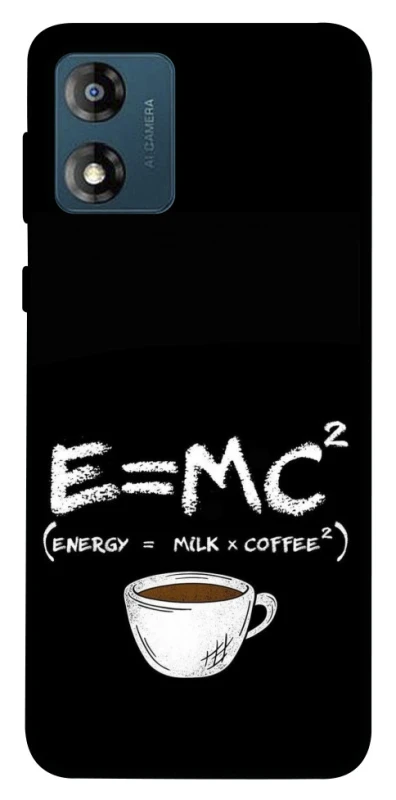 Чохол на Motorola Moto E13 Coffee formula фото 1 з 1