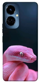 Чохол на TECNO Camon 19 Рожева змія фото 1 з 1