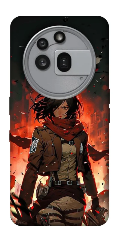 Чехол на Nothing Phone (3a) Pro Mikasa v2 фото 1 из 1