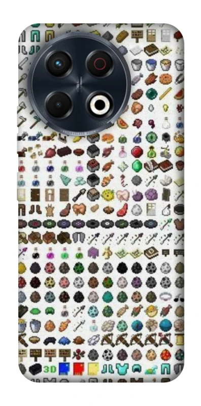 Чохол на TECNO Spark 30 Pro (KL7) Minecraft v2 фото 1 з 1