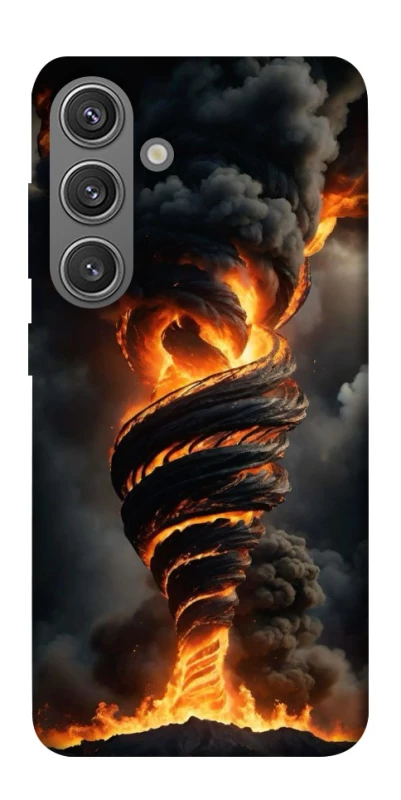 Чехол на Samsung Galaxy S24 Огненный торнадо фото 1 из 1