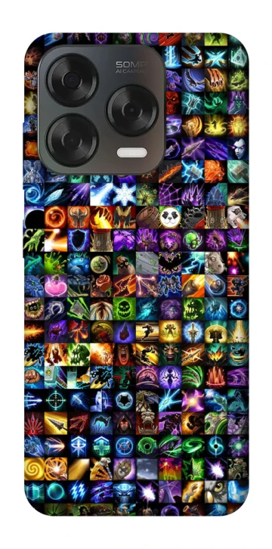 Чехол на ZTE Blade V70 Design Abilities menu ver.1 фото 2 из 2