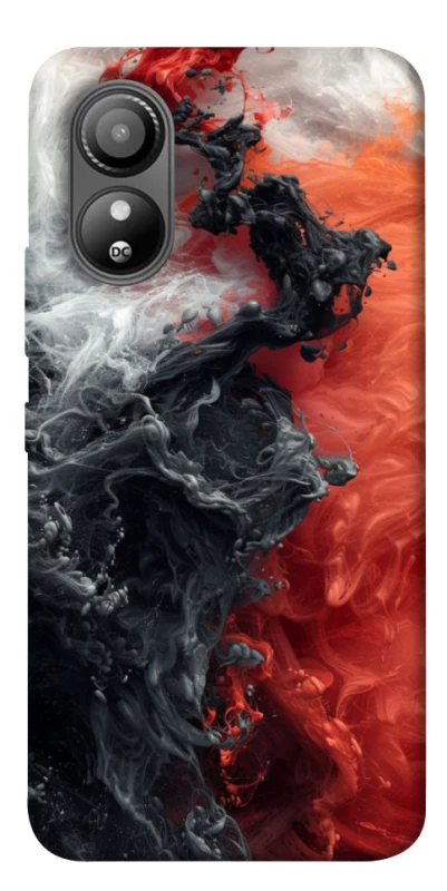 Чехол на ZTE Blade L220 Black and Red фото 1 из 1