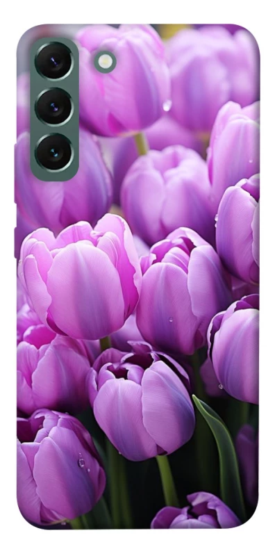 Чохол на Samsung Galaxy S22+ Фіолетові тюльпани фото 1 з 1