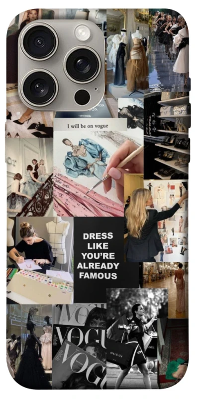 Чохол на Apple iPhone 15 Pro Max (6.7") Fashion collage ver.11 фото 1 з 1