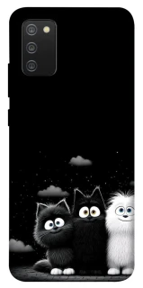 Чехол на Samsung Galaxy A02s Three Cats фото 1 из 1