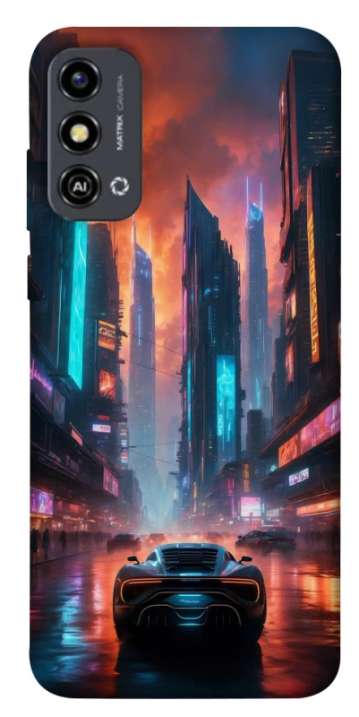 Чехол на ZTE Blade A53 Cyber city фото 1 из 1