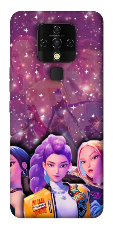 Чохол на TECNO Camon 16 SE k-pop demon hunters v6 фото 1 з 1