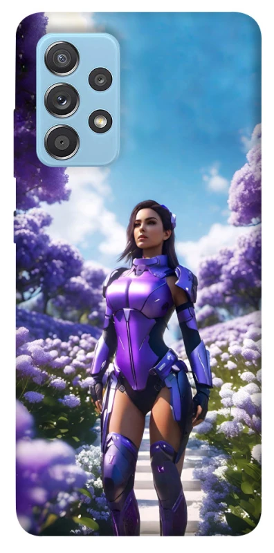 Чохол на Samsung Galaxy A52 4G / A52 5G Cyber space girl ver.4 фото 1 з 1