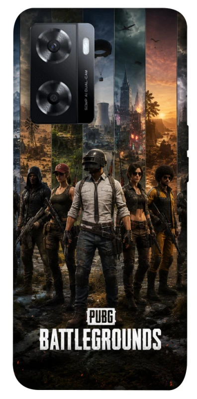 Чехол на Oppo A57s PUBG фото 1 из 1