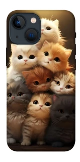 Чехол на Apple iPhone 13 mini (5.4") Чехол Kittie Love v2 фото 1 из 1