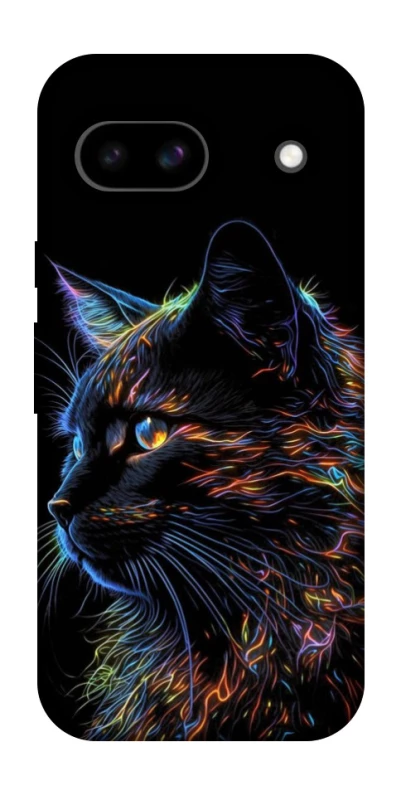 Чехол на Google Pixel 8a Черный кот фото 1 из 1