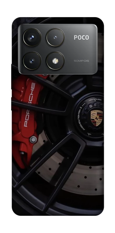 Чохол на Xiaomi Poco F6 Pro Wheal porsche фото 1 з 1