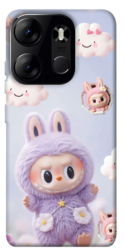Чехол на Tecno Spark Go 2023 Labubu & clouds фото 1 из 1