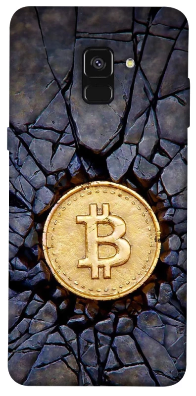 Чохол на Samsung A530 Galaxy A8 (2018) Bitcoin cracks фото 1 з 1