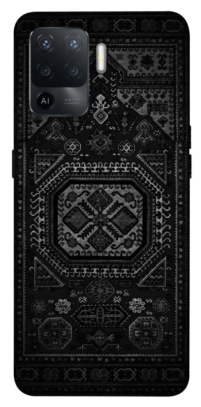 Чохол на Oppo Reno 5 Lite Чорний килим фото 1 з 1