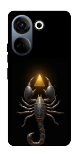 Чехол на TECNO Camon 20 Pro (CK7n) Scorpio with Golden Triangle фото 1 из 1