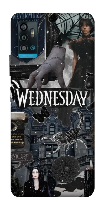 Чохол на ZTE Blade A71 Wednesday Collage ver.2 фото 1 з 1