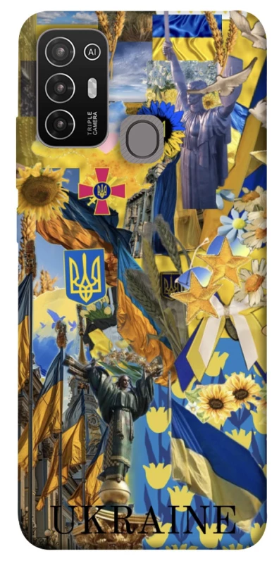 Чехол на ZTE Blade A52 Ukraine style ver.8 фото 1 из 1
