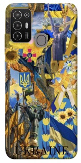 Чехол на ZTE Blade A52 Ukraine style ver.8 фото 1 из 1