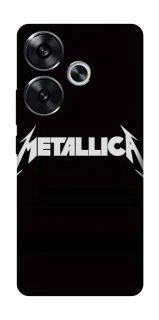 Чехол на Xiaomi Poco F6 Metallica logo фото 1 Чехол на Xiaomi Poco F6 Metallica logo фото 1 из 1