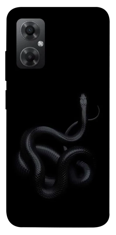 Чехол на Xiaomi Redmi Note 11R Black snake фото 1 из 1