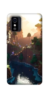 Чехол на ZTE Blade L9 Minecraft sunset фото 1 из 1