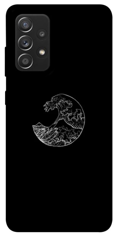 Чохол на Samsung Galaxy A52 4G / A52 5G Black tsunami фото 1 з 1