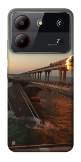 Чохол на ZTE Blade A54 4G Кримський міст втомився фото 1 з 1