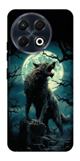 Чохол на TECNO Spark 30 Pro (KL7) Вовк під місяцем фото 1 з 1