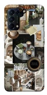 Чехол на Oppo Reno 5 4G Coffee collage ver.4 фото 1 из 1