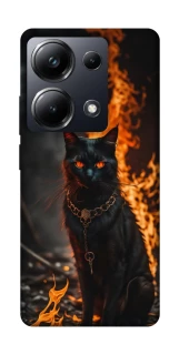 Чохол на Xiaomi Poco M6 Pro 4G Вогняний кіт фото 1 з 1