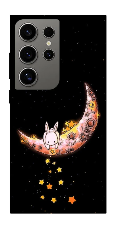 Чохол на Samsung Galaxy S24 Ultra Moon rabbit фото 1 з 1