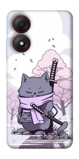 Чохол на ZTE Blade A34 4G Samurai cat фото 1 з 1