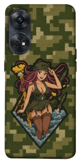 Чохол на Oppo Reno 8T 4G Military Waifu фото 1 з 1