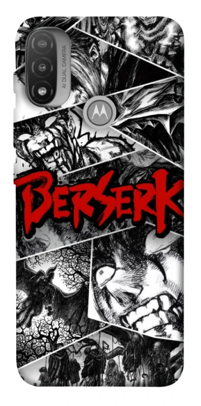 Чохол на Motorola Moto E20 Berserk collage ver.2 фото 1 з 1