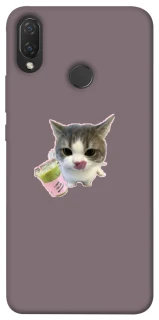 Чохол на Huawei P Smart+ (nova 3i) cat matcha фото 1 з 1