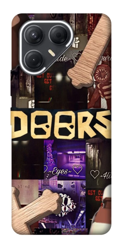 Чехол на TECNO Pova 7 Roblox doors dark mode фото 1 из 1