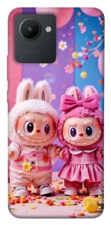 Чохол на Realme C30s Labubu twins ver.2 фото 1 з 1