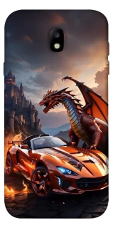 Чохол на Samsung J730 Galaxy J7 (2017) Сar and dragon фото 1 з 1