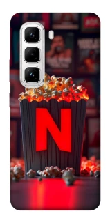 Чехол на Infinix Hot 50 Pro Netflix and popcorn фото 1 из 1