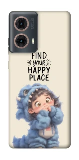 Чохол на Motorola Moto G85 Happy Place фото 1 з 1