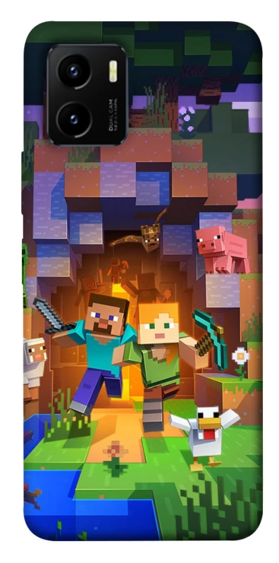 Чохол на Vivo Y15s Minecraft game фото 1 з 1
