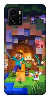 Чехол на Vivo Y15s Minecraft game фото 1 из 1