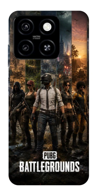 Чехол на ZTE Blade A55 4G PUBG фото 1 из 1