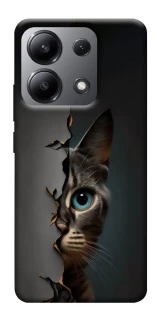 Чехол на Xiaomi Redmi Note 13 4G Кот-подглядыватель v2 фото 1 из 1