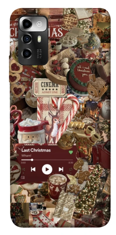 Чохол на ZTE Blade A72 Christmas spirit ver.4 фото 1 з 1