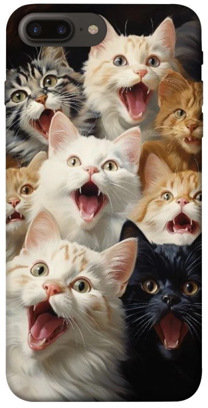 Чохол на Apple iPhone 7 plus / 8 plus Коти фото 1 з 1