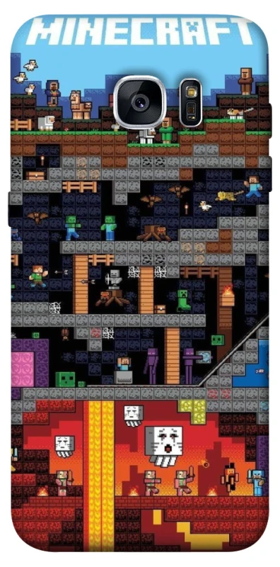 Чохол на Samsung G935F Galaxy S7 Edge Minecraft фото 1 з 1