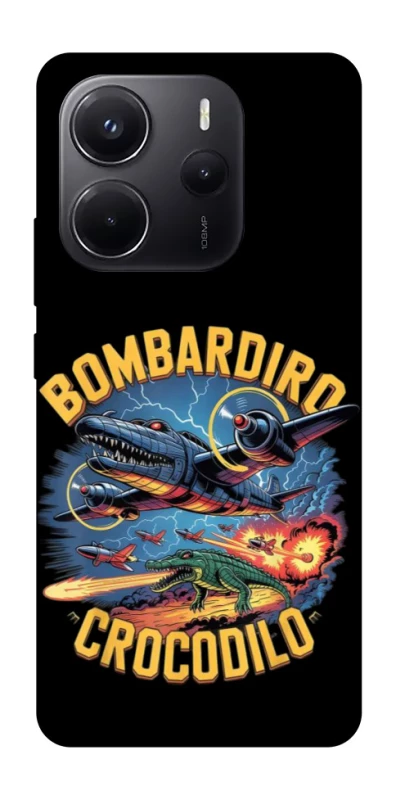 Чохол на Xiaomi Redmi Note 14 5G Bombardino Crocodilo v2 фото 1 з 1